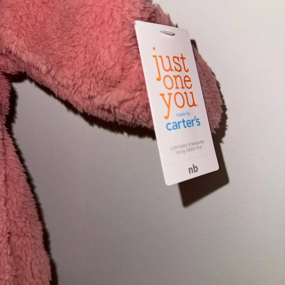 Carter's Soft Pink Fleece Footie